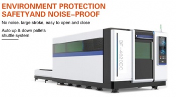 BF-4020EC 6000W  Enclosure laser cutting machine